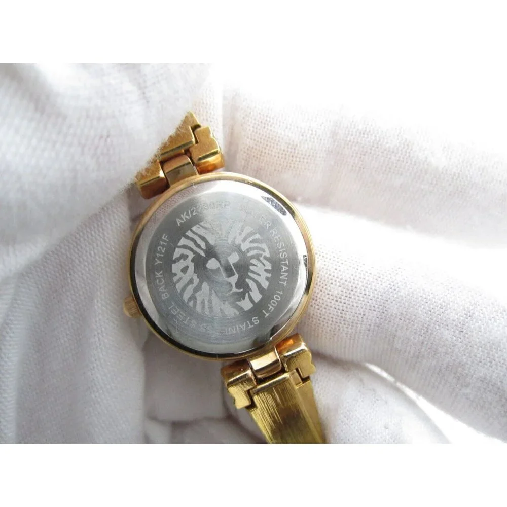 Women's Anne Klein Quartz WR Analog 26mm Dial Causal Round Watch (G486)
